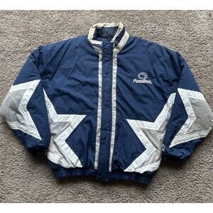 Vintage 90’s Penn State Nittany Lions Starter Star Puffer Jacket Size Large